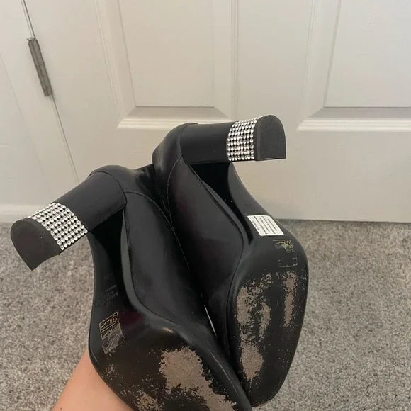 VALENTINO GARAVANI Women’s Sparkly Heeled Boots - Picture 5 of 6